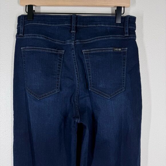 Joes Jeans High Rish Straight Leg Dark Wash Denim Women’s Size 30 Long - Picture 5 of 7